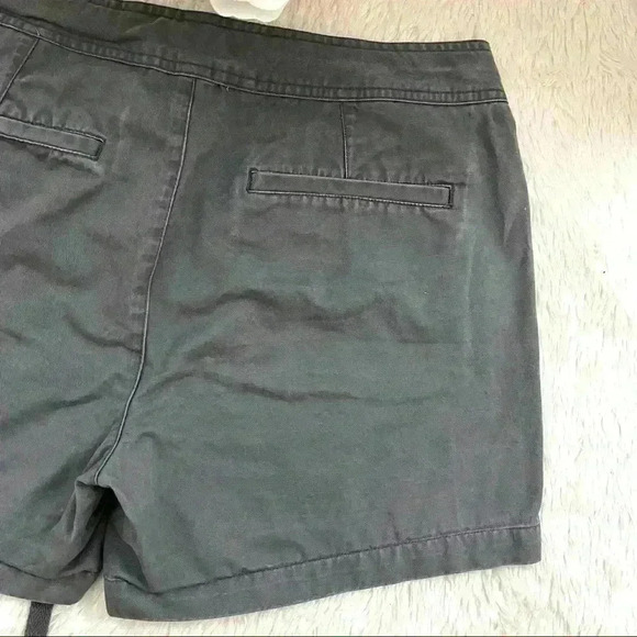 Gander Mountain Guide Series Gray Flat Front 100% Cotton Hiking Shorts Size 8 - Picture 8 of 11